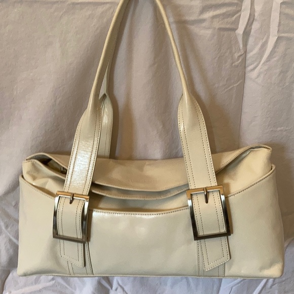 Kenneth Cole Handbags - Y2K White Leather Bag